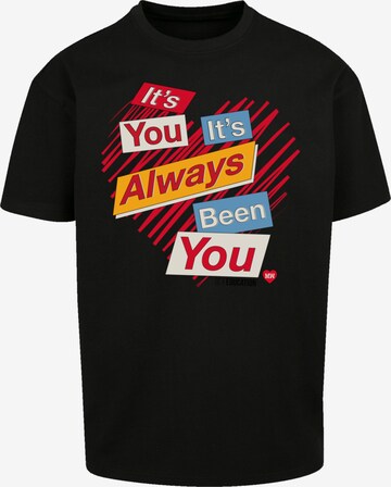 F4NT4STIC Shirt 'Sex Education It's Always You Netflix TV Series' in Black: front