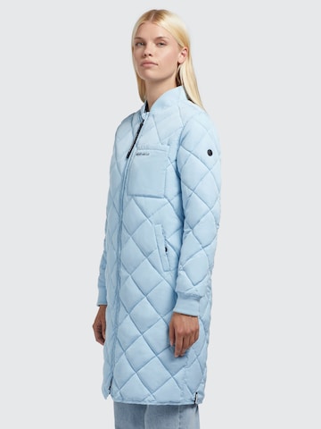 khujo Ανοιξιάτικο και φθινοπωρινό παλτό σε μπλε