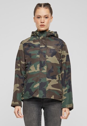 Veste mi-saison Brandit en vert : devant