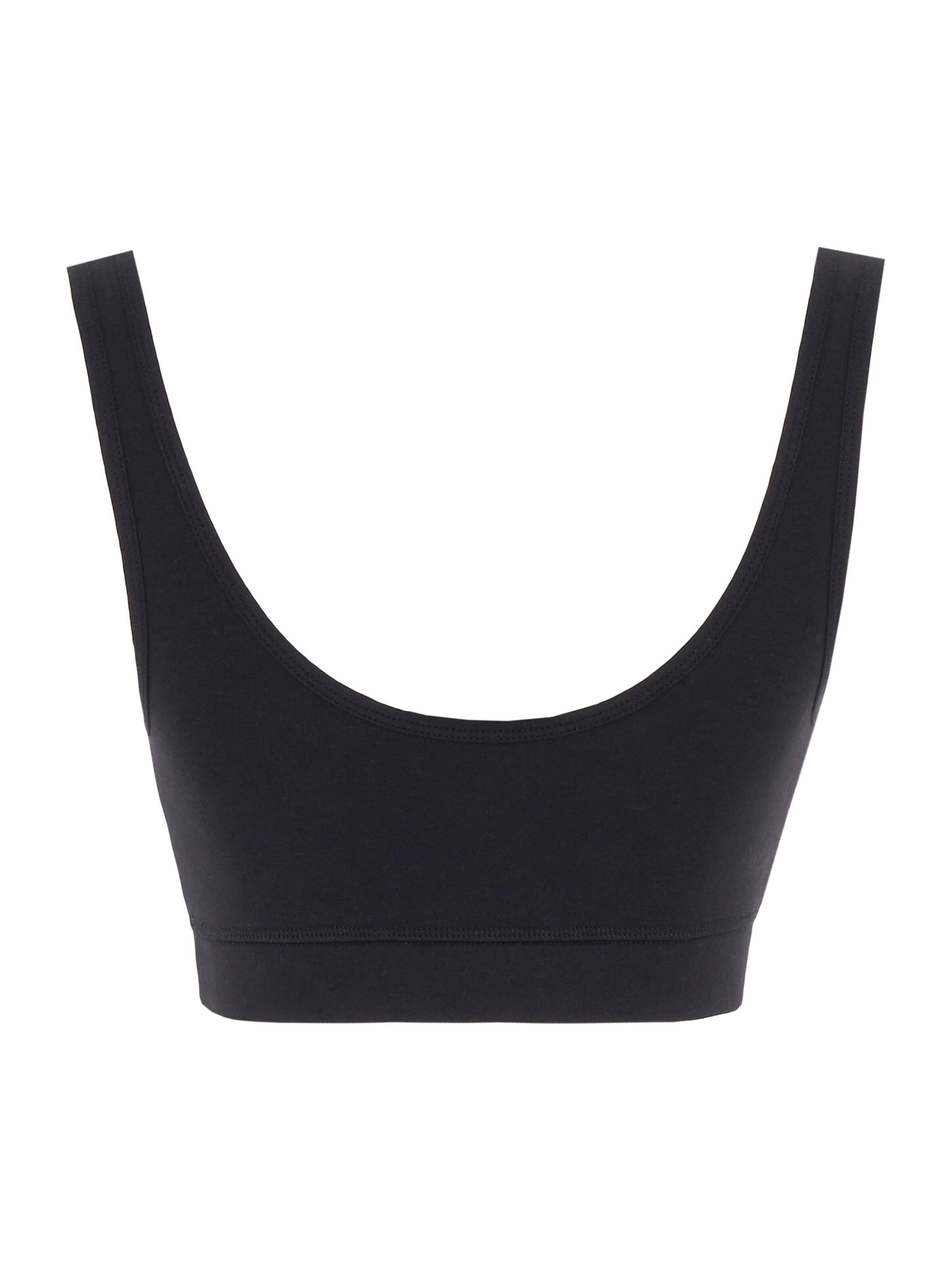 Organication Bralette Bra in Black