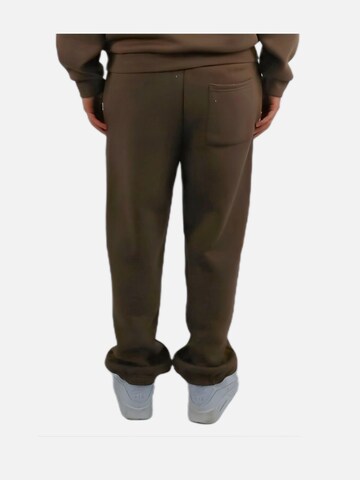HEFTYKA Loose fit Workout Pants 'CUFF JOGGER' in Brown