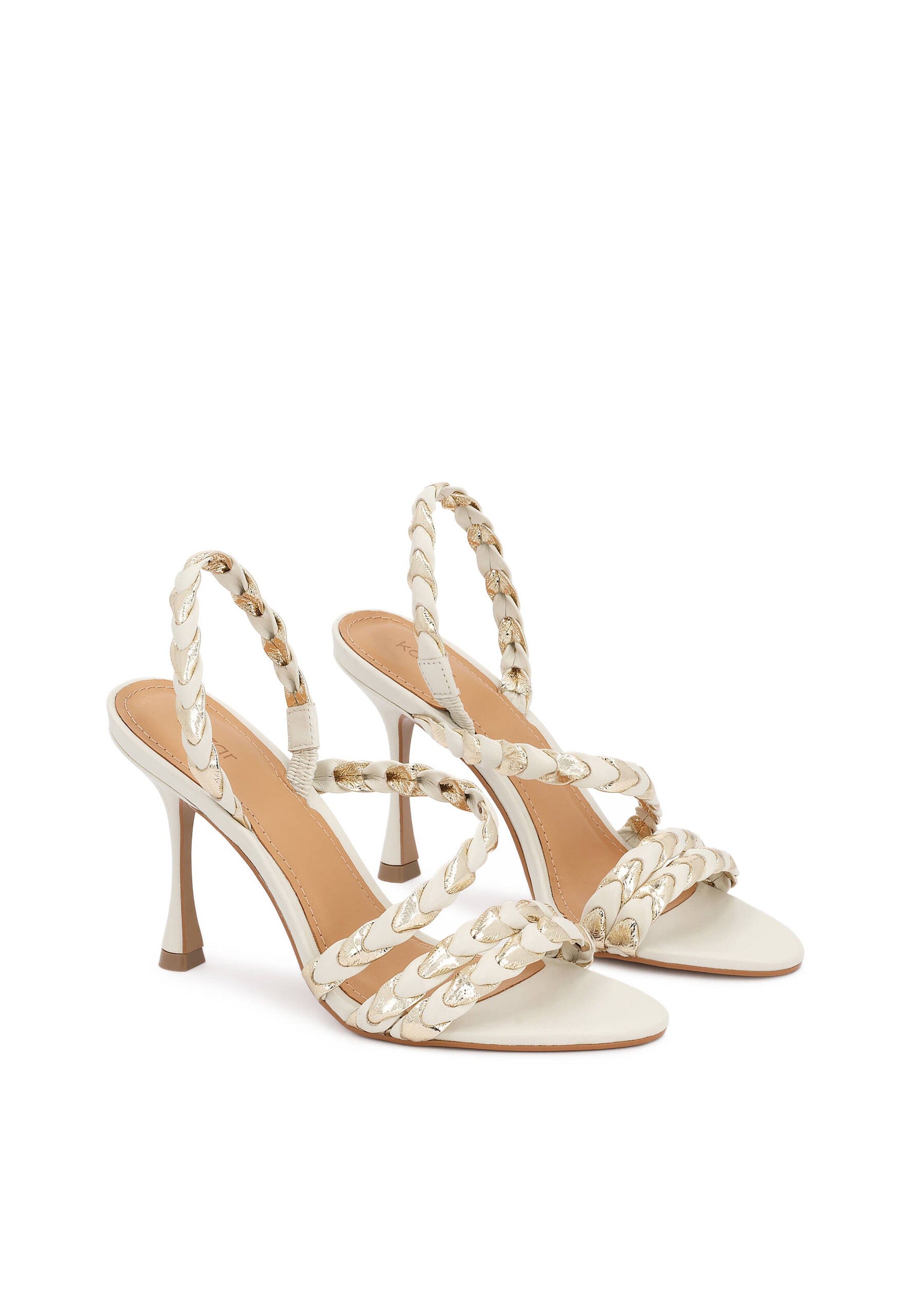 Kazar Σανδάλι σε λευκό