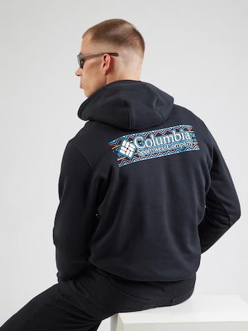 Sweat de sport 'Meridian Creek' COLUMBIA en noir : devant