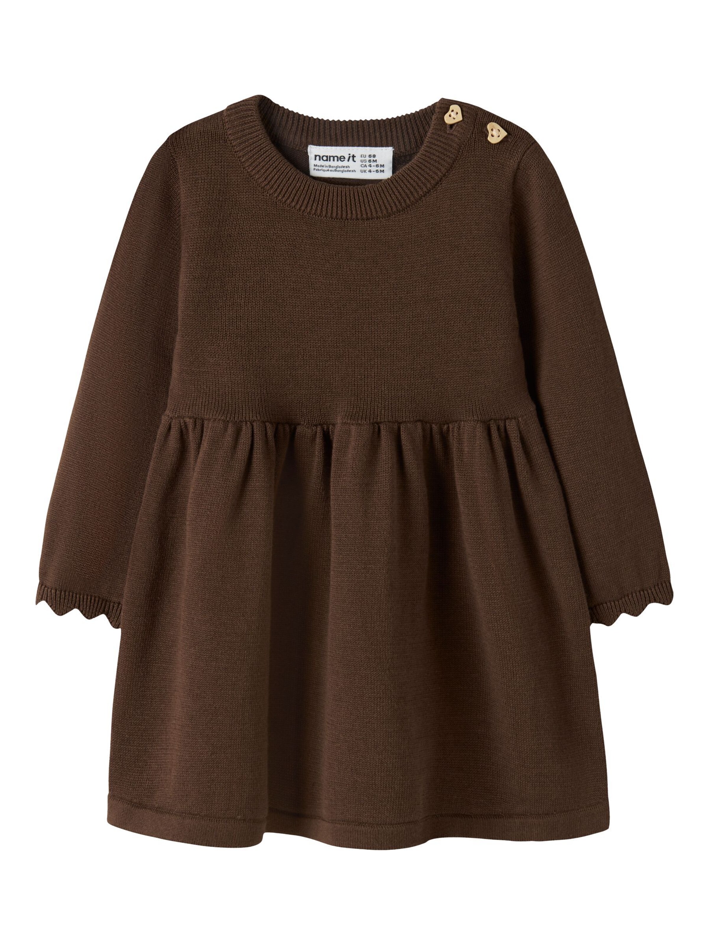 NAME IT Dress in Brown: front