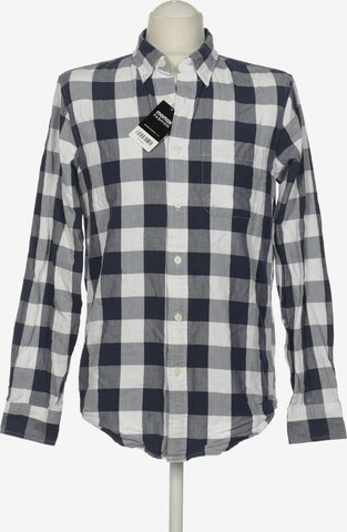 Abercrombie & Fitch Button Up Shirt in M in Grey: front