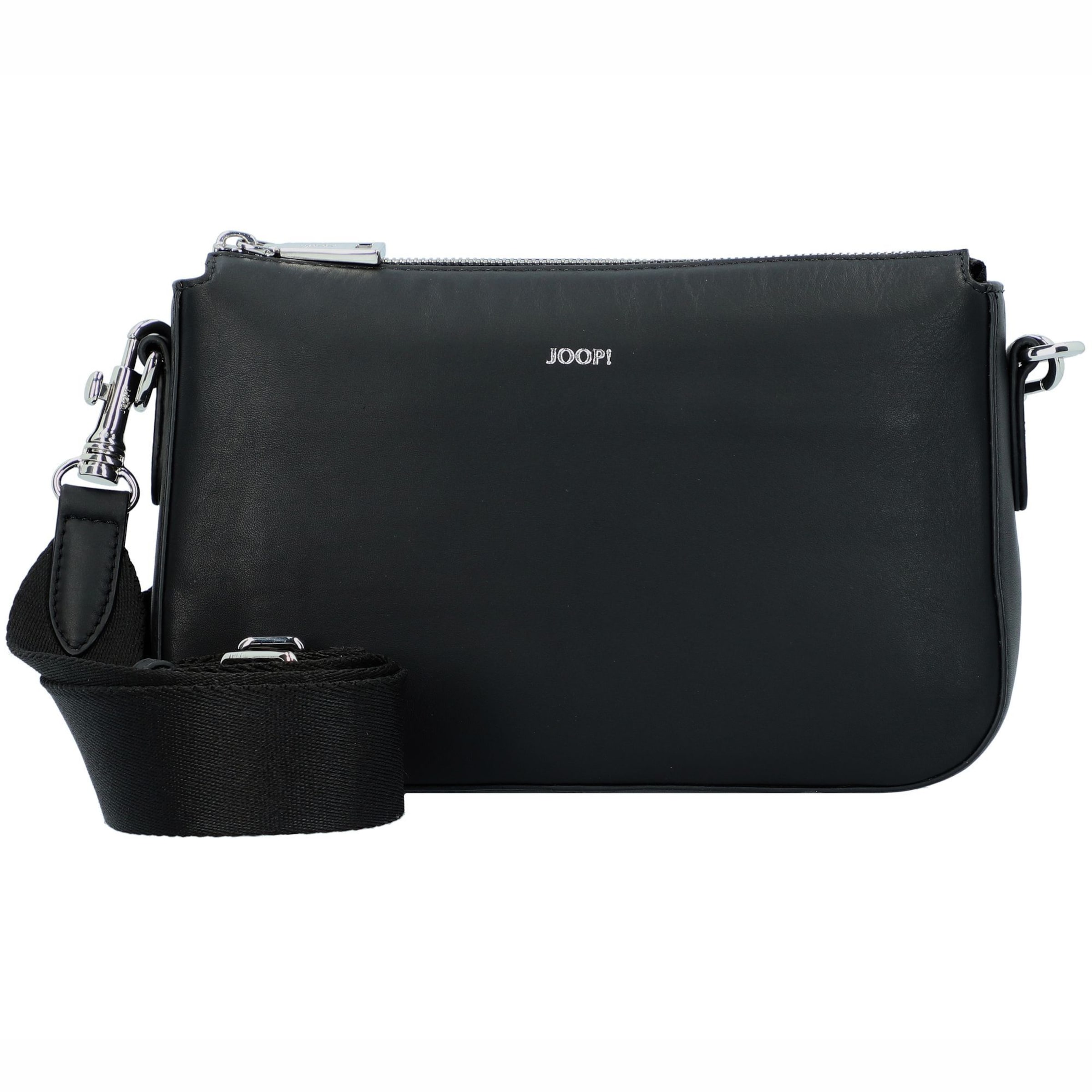 JOOP! - Mala de ombro 'Jasmina' em preto: frente