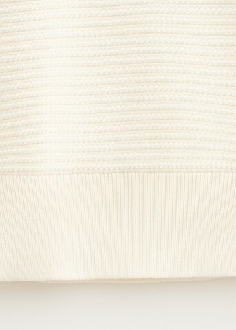 MANGO MAN Pullover 'Salas' in Weiß