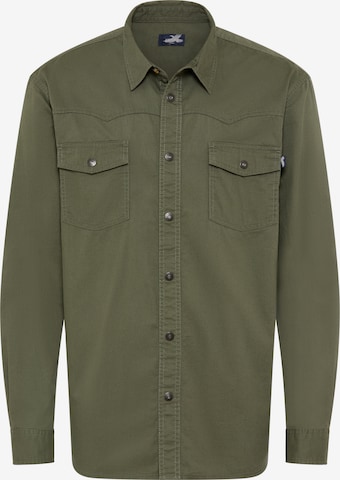 ARIZONA Comfort fit Button Up Shirt 'Arizona' in Green: front