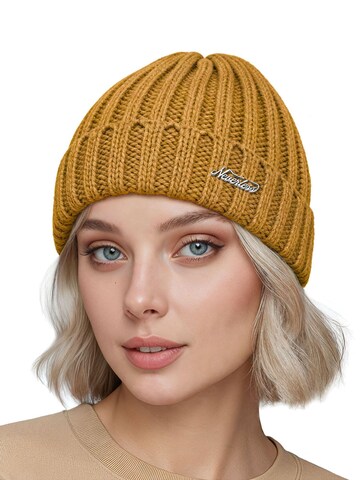 Neverless Beanie 'Model 36934' in Yellow