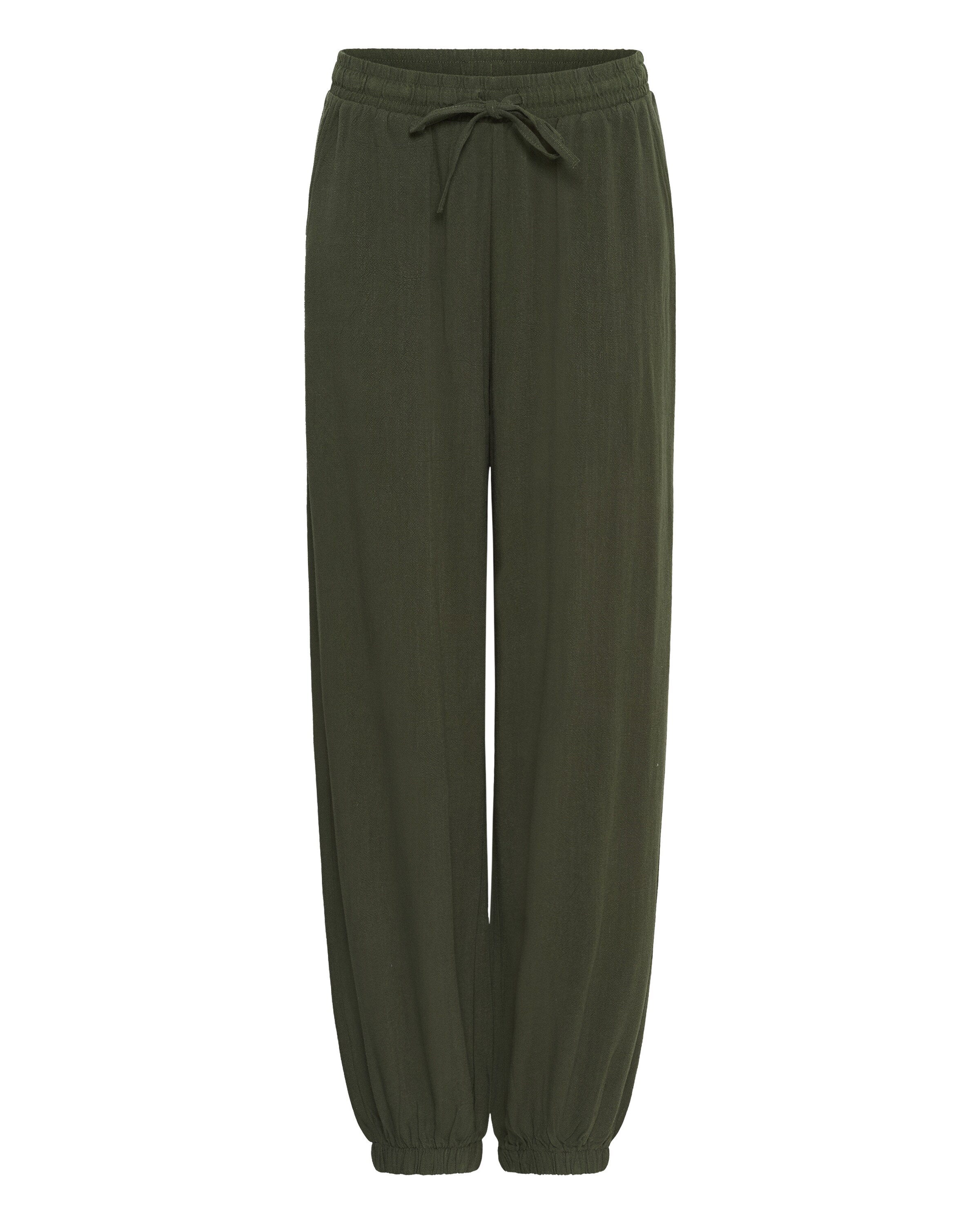 Love Copenhagen Regular Trousers 'Kamri' in Green: front