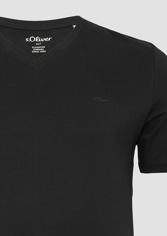 s.Oliver Shirt in Schwarz