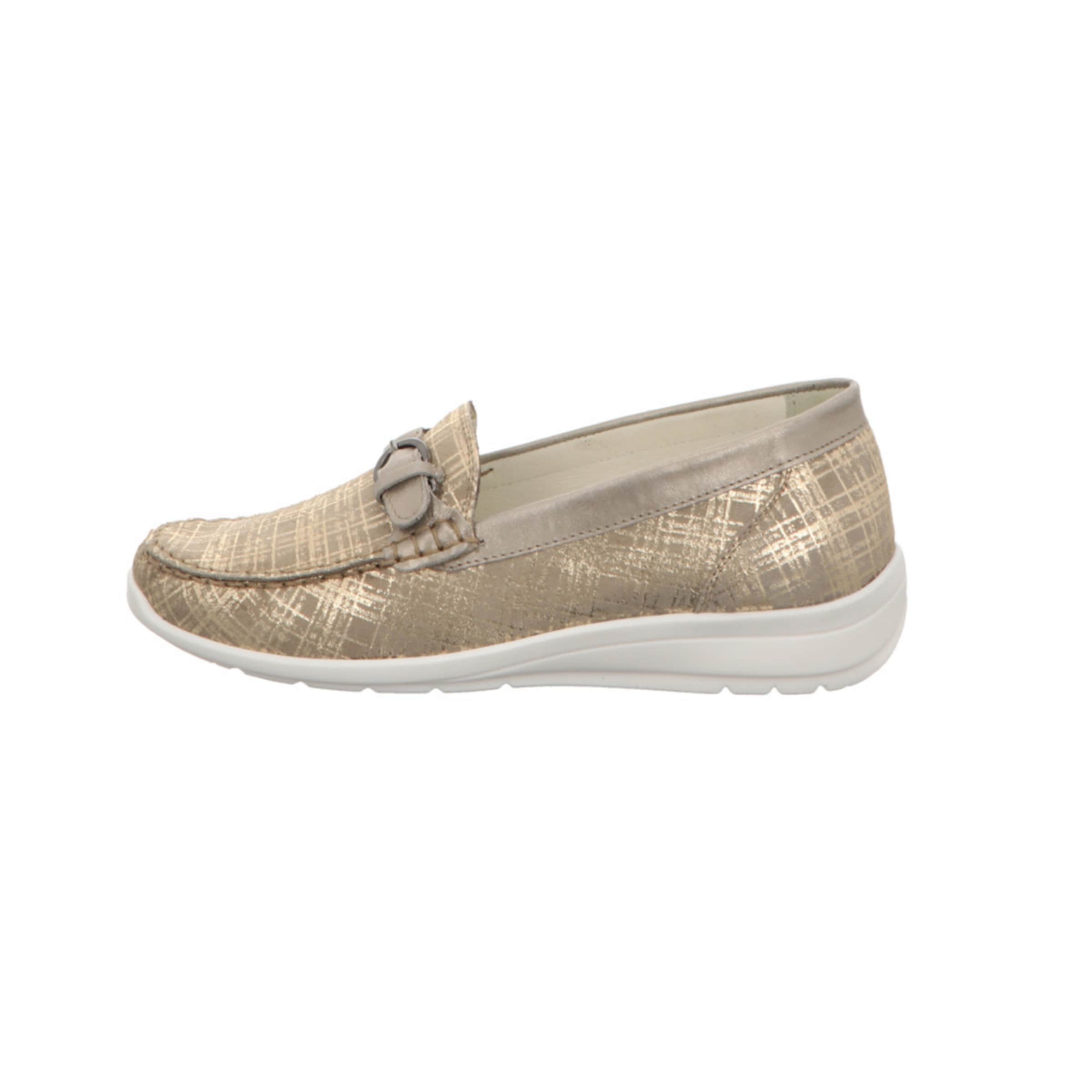 WALDLÄUFER Moccasins in Beige: front