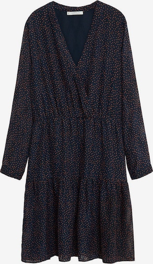 VIOLETA by Mango Kleid 'Isabel 8' in navy / rostrot, Produktansicht