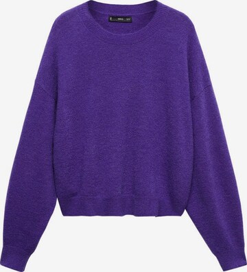 MANGO Sweater 'Camander' in Purple: front