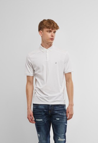883Police Shirt 'Neptunes' in Wit: voorkant