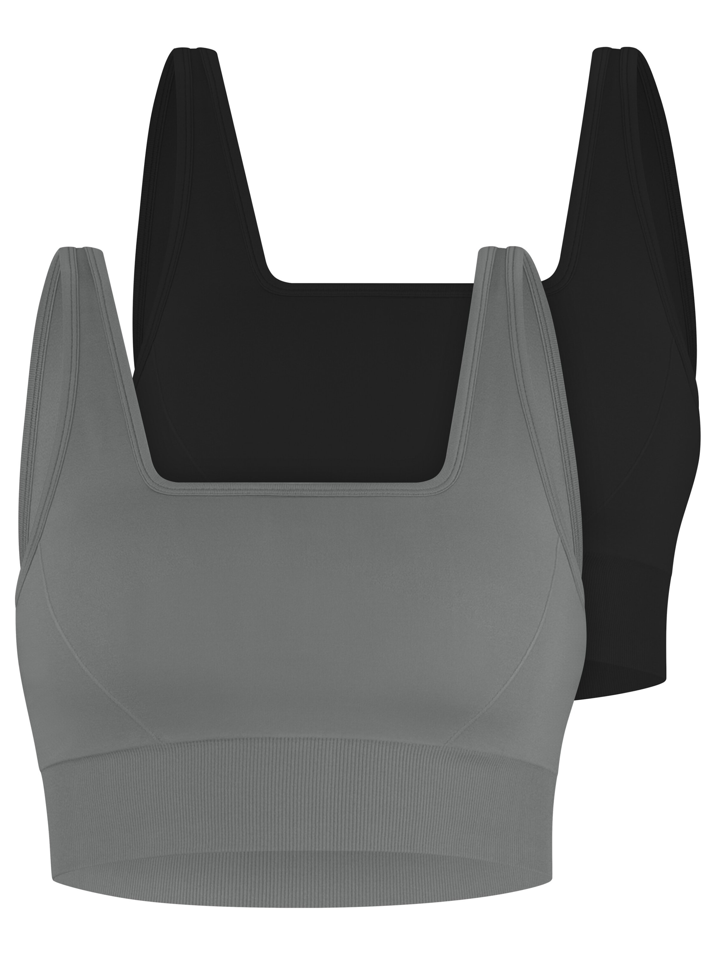 normani Bralette Sports bra in Grey: front