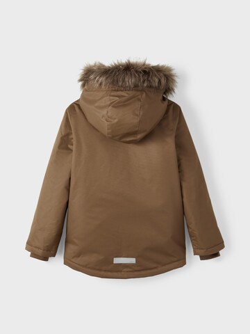 NAME IT Weatherproof jacket 'Snow 05' in Brown