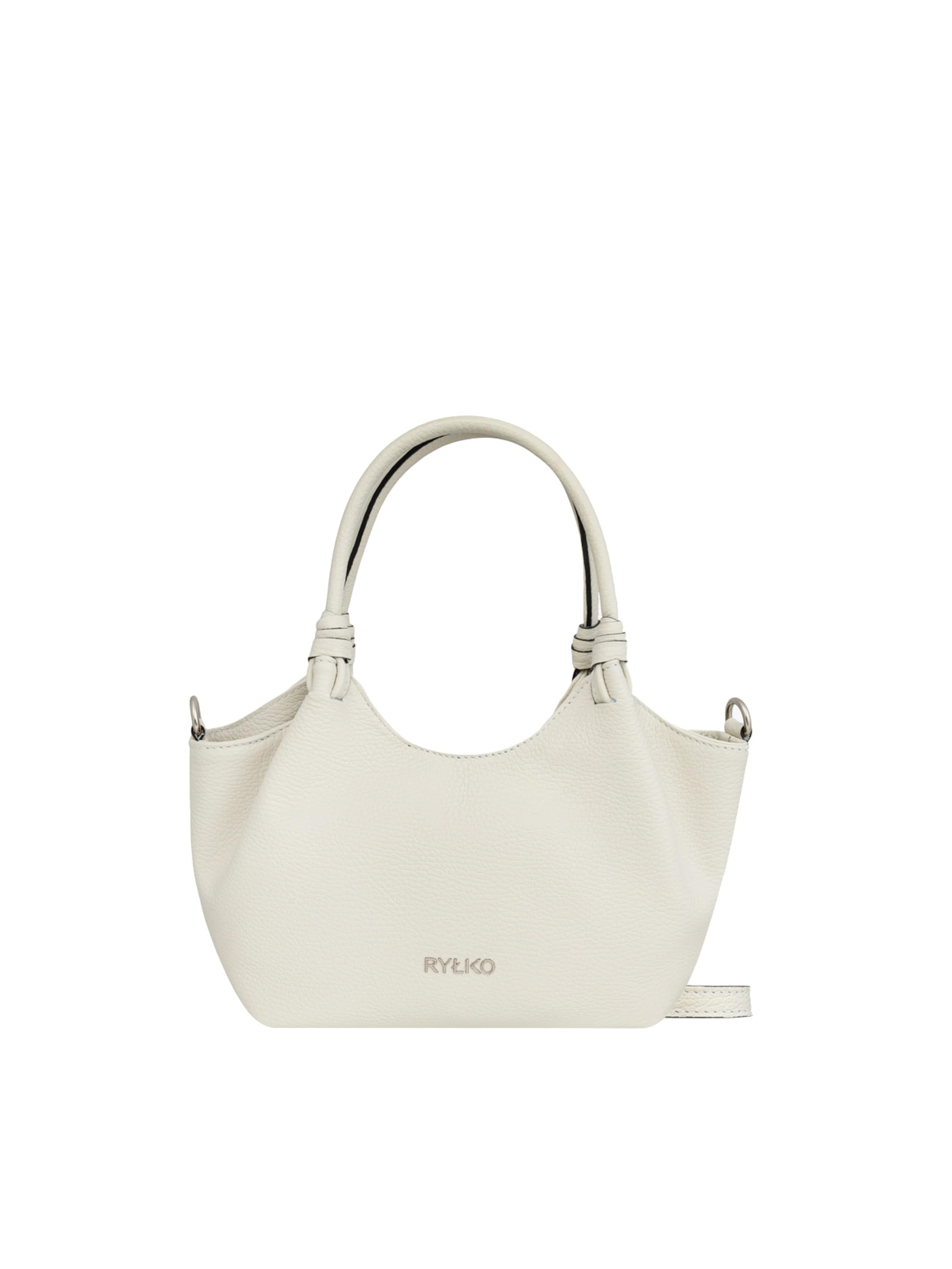 RYLKO Handtasche in Weiß: Vorderseite