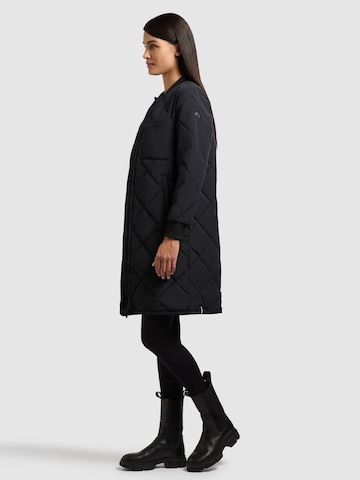Manteau mi-saison 'YMAL2' khujo en noir