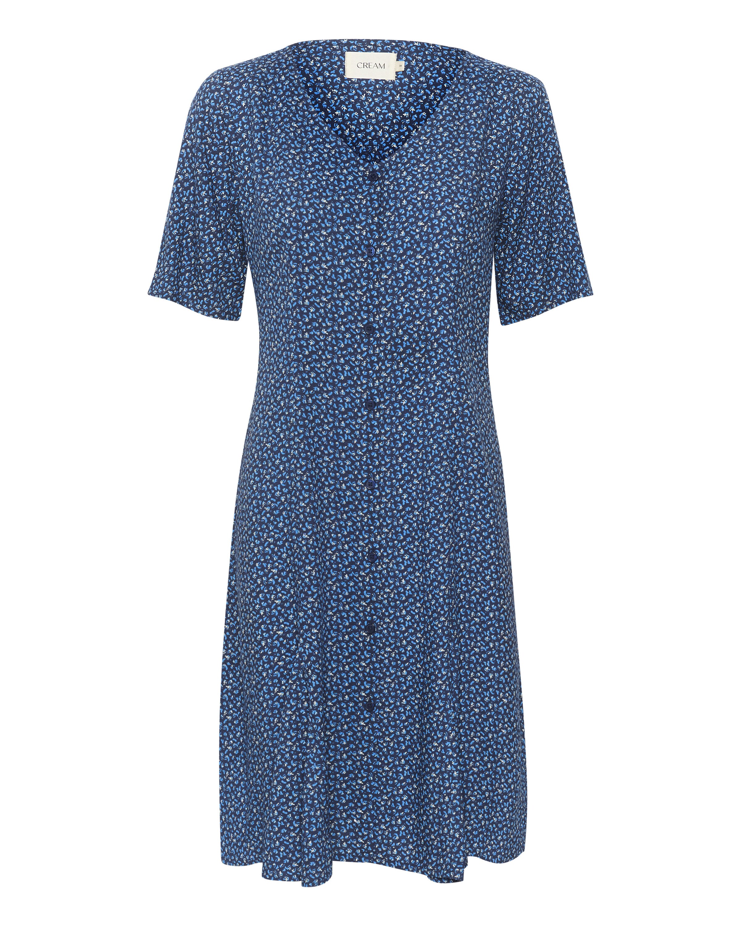 Robe ' ' Cream en bleu : devant