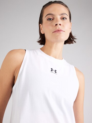 Top sportivo 'Off Campus Muscle' di UNDER ARMOUR in bianco