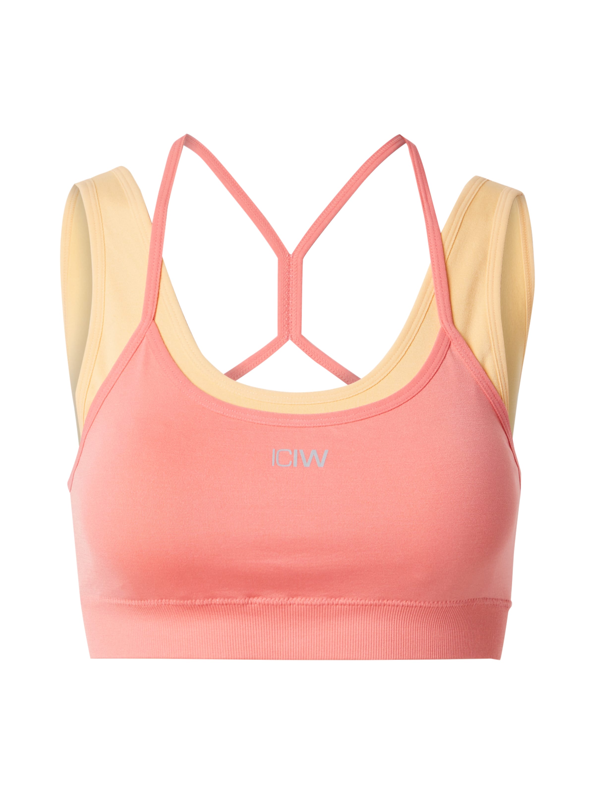 ICANIWILL Αθλητικό σουτιέν 'Mirage' σε ροζ: μπροστά