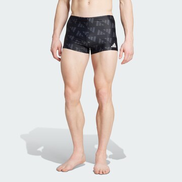 Maillot de bain de sport ADIDAS PERFORMANCE en noir : devant