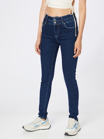 Pepe Jeans סקיני ג'ינס 'REGENT' בכחול: מלפנים