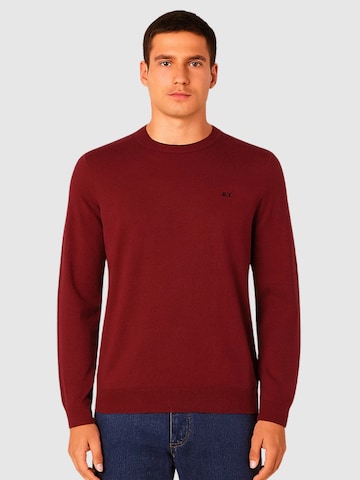 Pullover 'K45101' di SUN68 in rosso: frontale