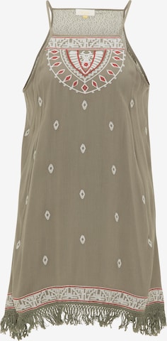 usha FESTIVAL Summer Dress in Green: front