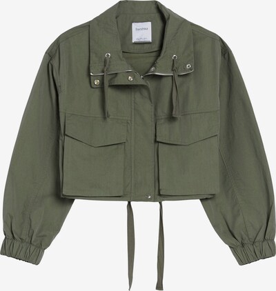 Bershka Prijelazna jakna u tamno zelena, Pregled proizvoda