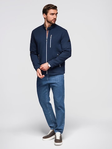 Ombre Between-season jacket in Blue