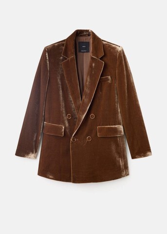 MANGO Blazer in Brown