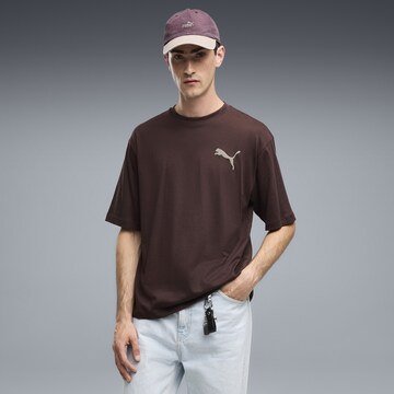 PUMA Funktionsshirt in Braun