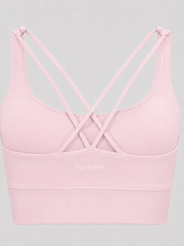 YO-GAYA Bustier Sport bh in Roze