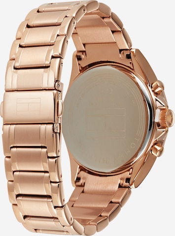 TOMMY HILFIGER Analoog horloge 'SPORT' in Goud