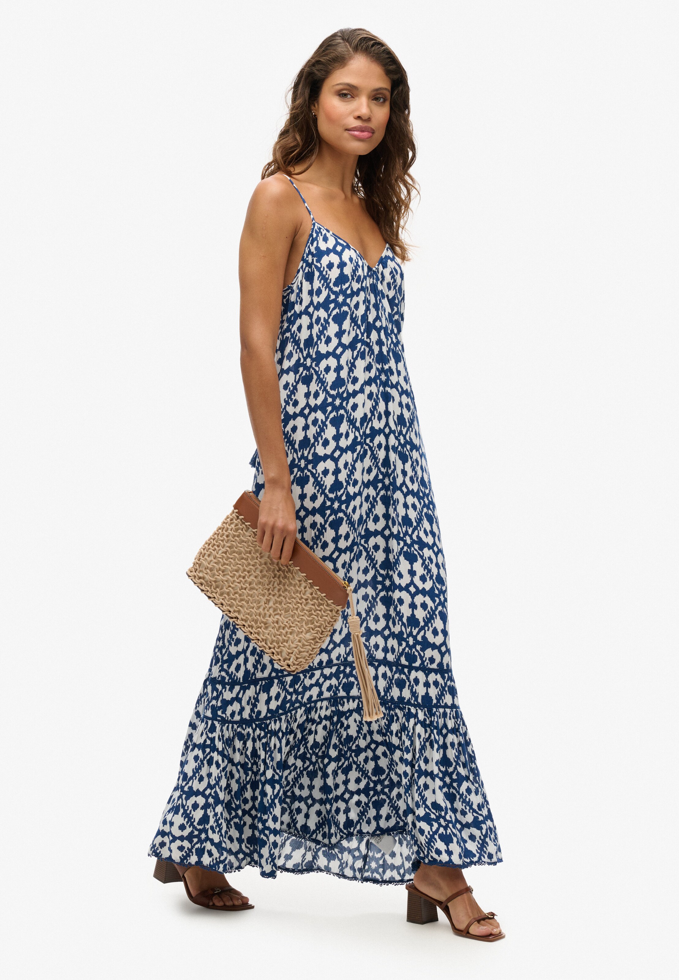 Superdry Beach Dress in Blue