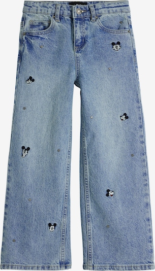 Desigual Džinsi, krāsa - zils / jauktu krāsu, Preces skats