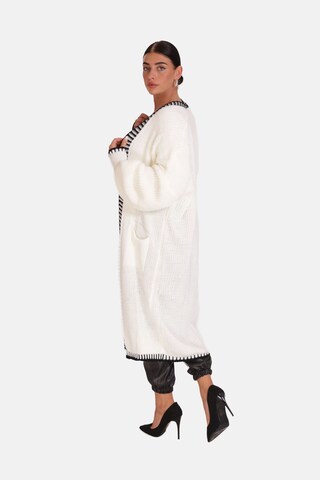 Cardigan Elara en blanc