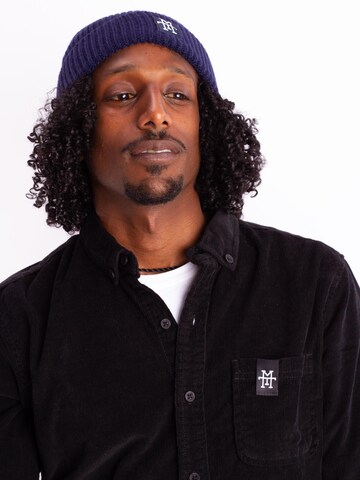 Manufaktur13 Beanie 'Heavy Knit' in Blue