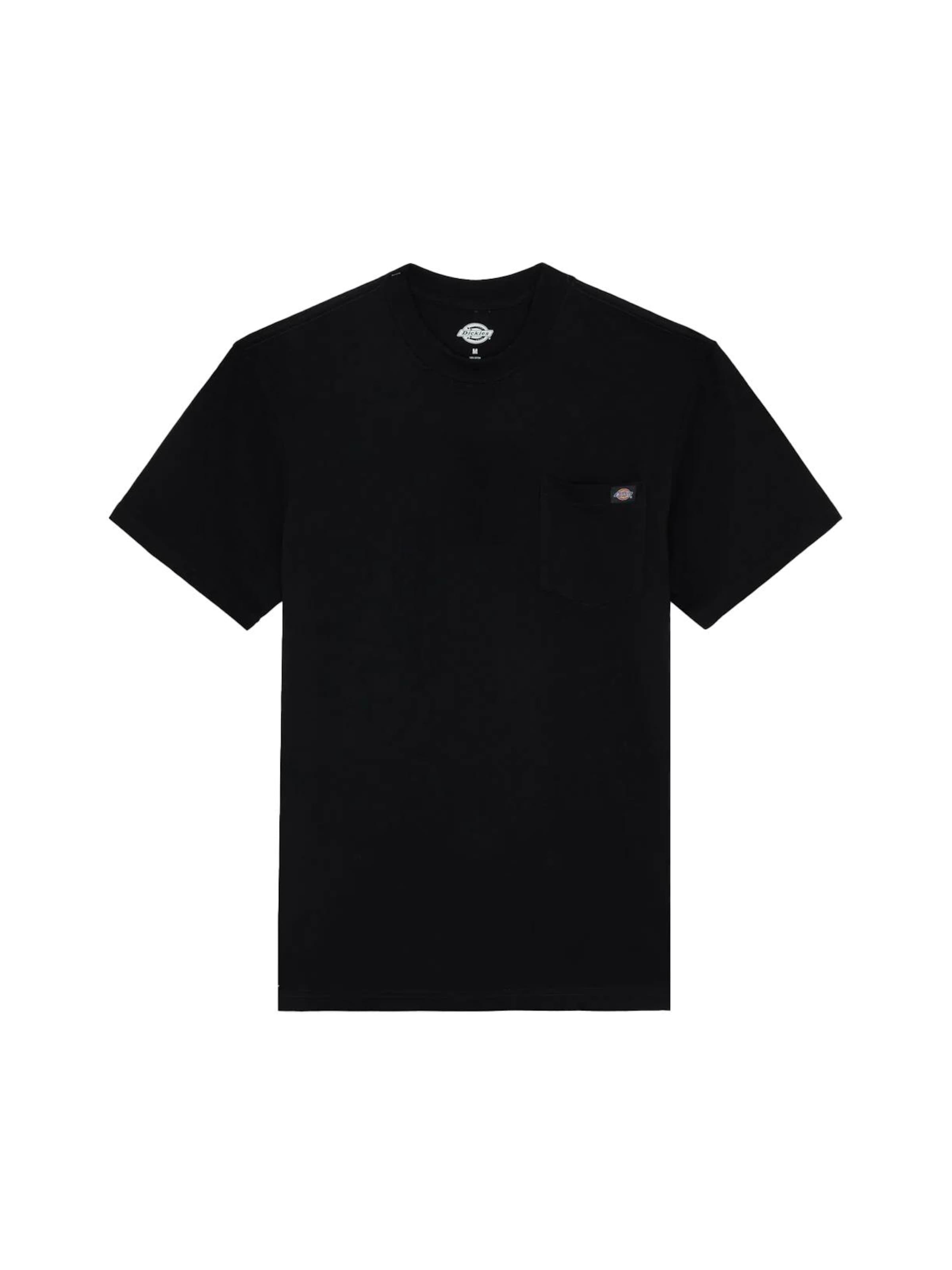 DICKIES - Camiseta en negro: frente