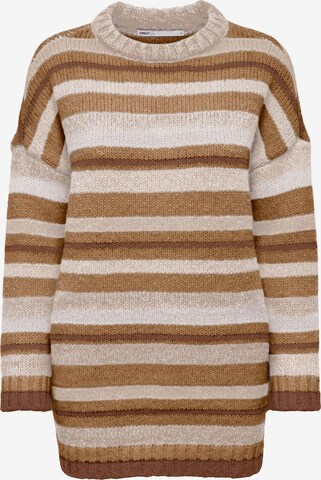Only Tall Sweater 'ABBY' in Brown: front