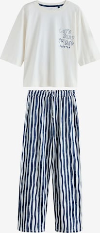 Next Pyjama värissä sininen: etupuoli