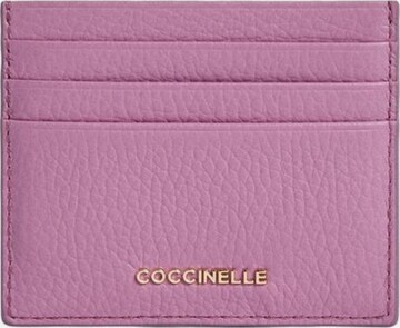 Coccinelle Wallet 'METALLIC 26 2' in Pink: front