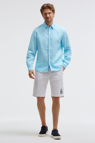 Gaastra Regular fit Button Up Shirt in Blue