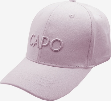 CAPO Cap in Purple: front