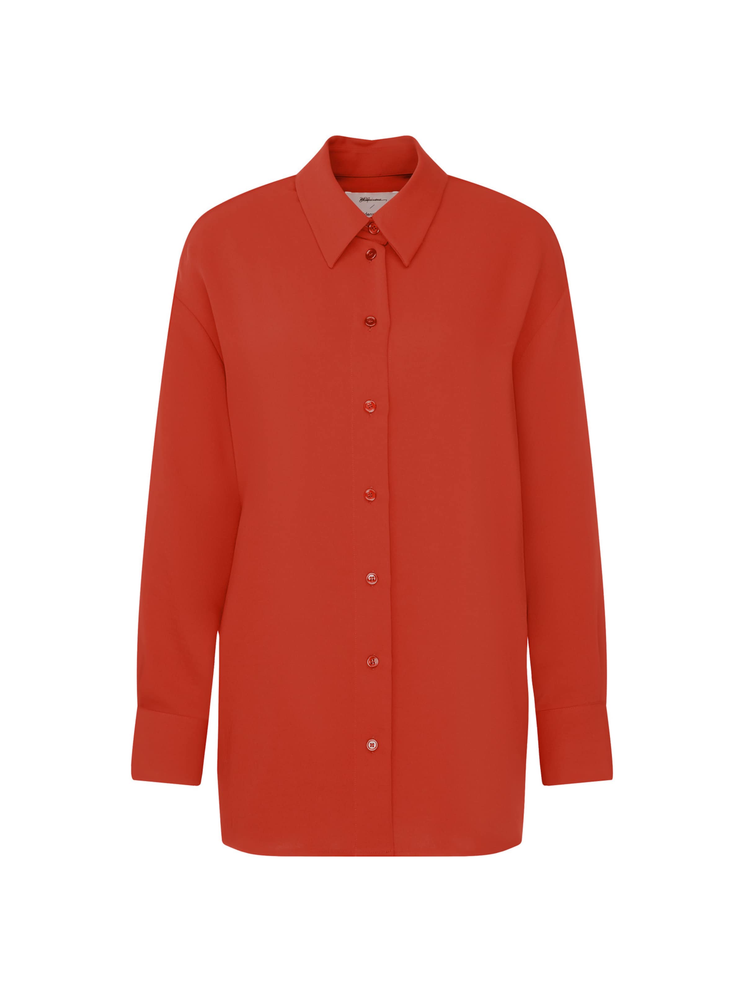 Chemisier SEIDENSTICKER en orange : devant