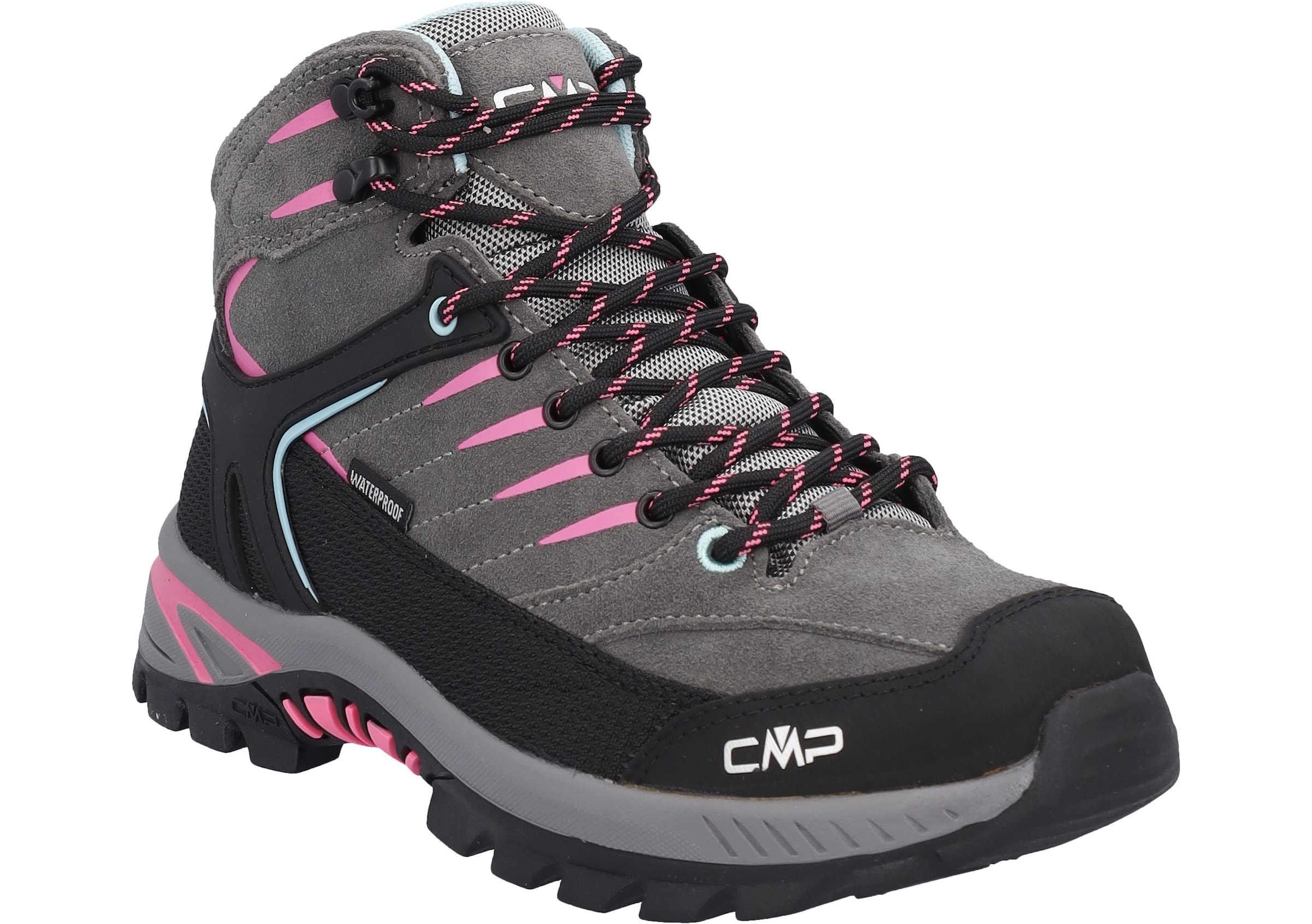 CMP Boots in Grey: front