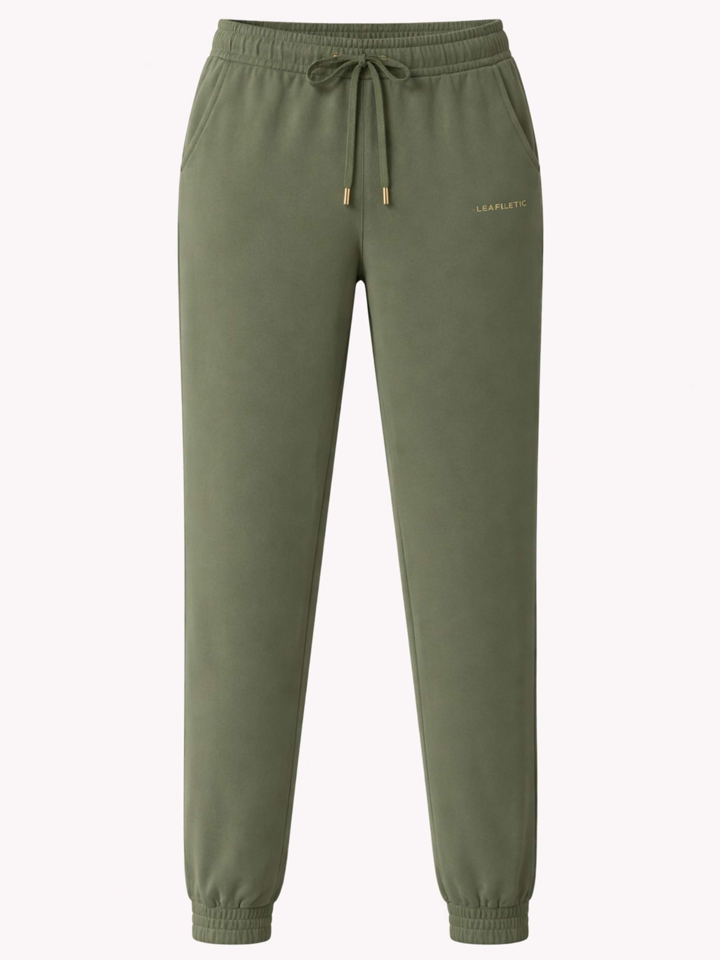 Pantalon 'Leafletic Women's Long Length Trouser' LEAFLETIC en vert : devant