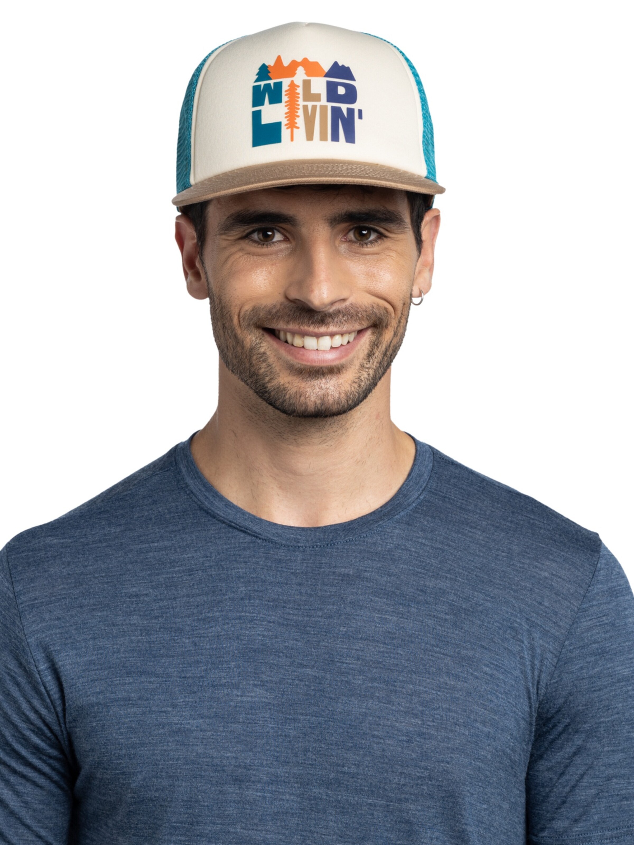 BUFF Cap 'Trucker Cap' in Mixed colours: front
